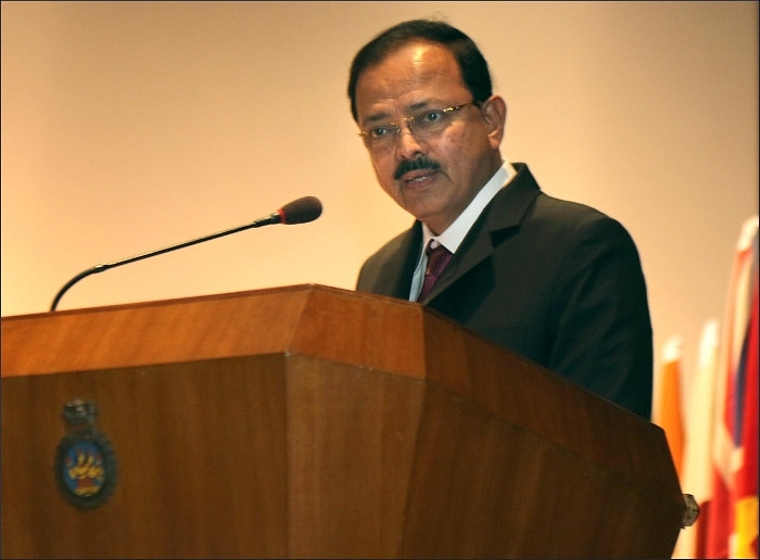 Minister of State for Defence Subhash Bhamre (Indian Navy/Wiki Commons)
