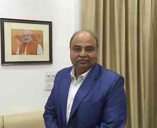 Uday Mahurkar at the Prime Minister’s Office to meet Prime Minister Narendra Modi. (@UdayMahurkar/Twitter)