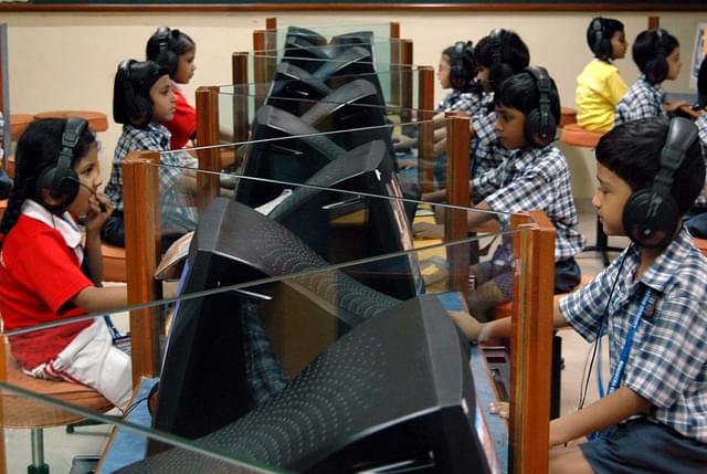 Education - School Students - Gundecha Education Academy, Computar Lab. (Prasad Gori/Hindustan Times via Getty Images)&nbsp;