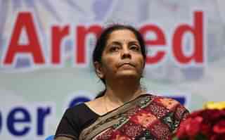 Defence Minister Nirmala Sitharaman. (MONEY SHARMA/AFP/GettyImages)