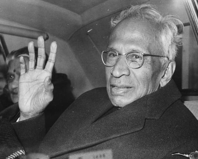 Dr Sarvepalli Radhakrishnan in London in 1965 (J. Wilds/Keystone/Getty Images)