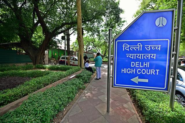Delhi High Court entrance (Pradeep Gaur/Mint via Getty Images)