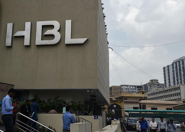 Habib Bank office in Karachi (ASIF HASSAN/AFP/Getty Images)
