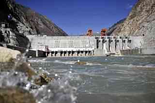 The Zangmu Dam on the Brahmaputra-Tsanpo river (STR/AFP/Getty Images)