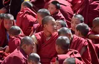 Tibetan Monks in Arunachal Pradesh (Photo: BIJU BORO/AFP/Getty Images)