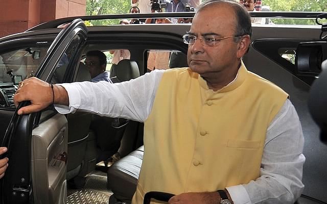 India’s Finance Minister Arun Jaitley (RAVEENDRAN/AFP/Getty Images)