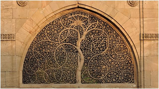 Facade of the Sidi Saiyyed Mosque, built in 1573, in Ahmedabad (SAM PANTHAKY/AFP/Getty Images)