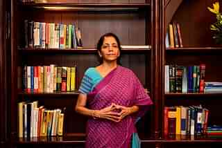 Nirmala Sitharaman poses for a profile shoot at her office on June 1, 2015 in New Delhi, India. (Pradeep Gaur/Mint via Getty Images)