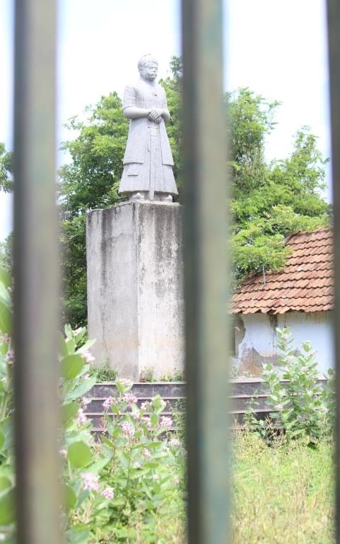 A proud martyr turned into a humiliated prisoner by our ingratitude and neglect<br>