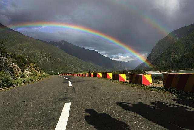 A highway in Tibet (Representative, China Photos/Getty Images)