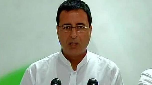 Congress chief spokesman Randeep Surjewala. (PTI)