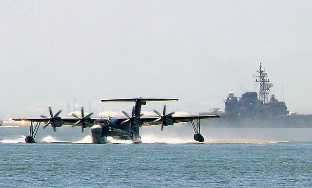 Japanese Self Defence force US-2 flying boat. 

(Wikimedia Commons/Mamo)
