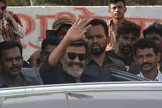 Actor  Rajinikanth (Prashant Waydande/Hindustan Times via Getty Images)