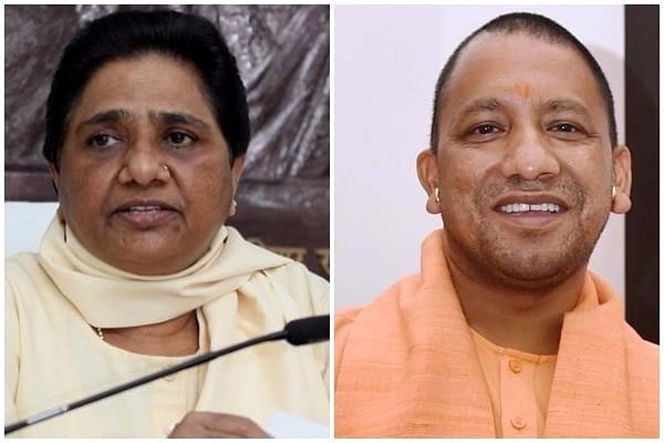 Mayawati and Yogi Adityanath