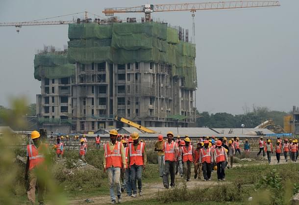 A housing project in Kolkata (Dibyangshu Sarkar/AFP/Getty Images) 