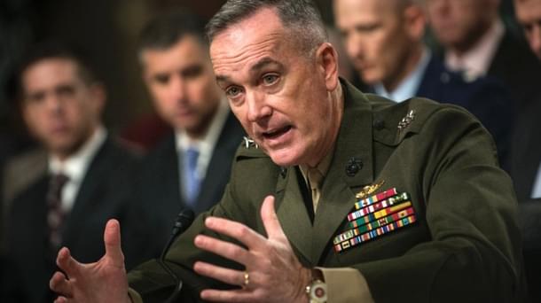 US
 Marine General Joseph F. Dunford, Jr.