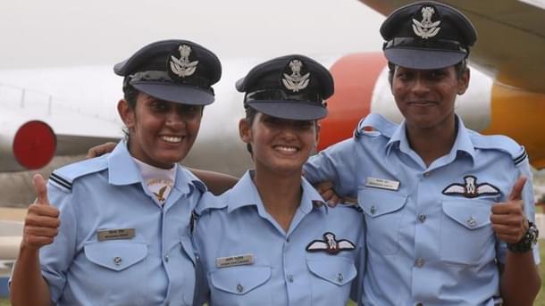 India’s first female combat aircraft pilots.