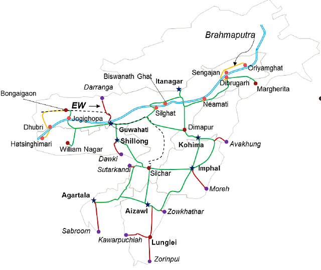 The North East corridor