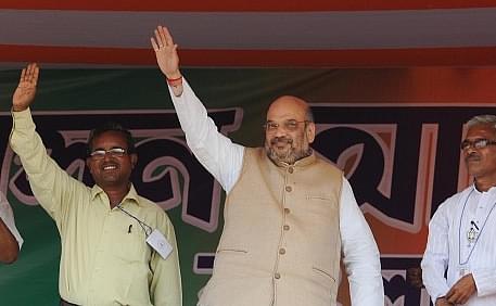 Amit Shah campaigns in West Bengal (Subhankar Chakraborty/Getty Images)