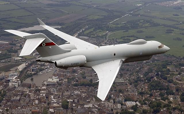 
A Sentinel Airborne Stand Off Radar (ASTOR) Aircraft. (raytheon.com)