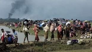 Rohingya Refugees in Ukhia along the Myanmar-Bangladesh border. (KM ASAD/AFP/GettyImages)