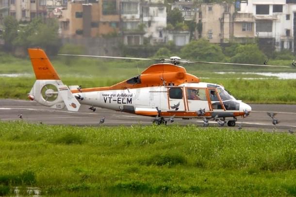 Pawan Hans 
helicopter 
(Wikimedia commons)