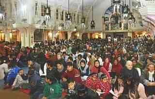 Christians in a Nepali Church. Nepal has documented rapid growth of the Christian population. (Anna Keating)