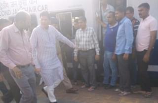 Goyal conducted surprise checks on Kota Janshatabdi Express.