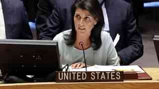 
US Ambassador to the United Nations Nikki Haley



