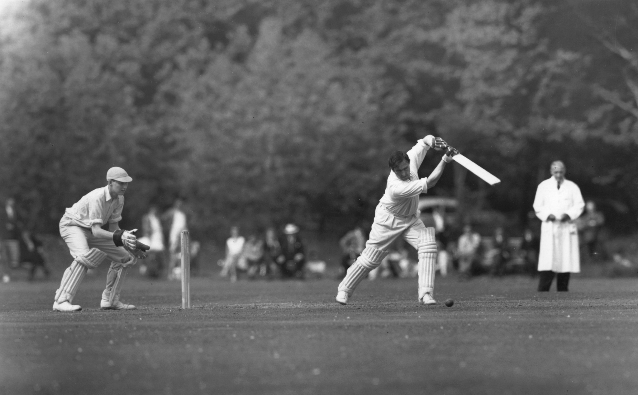 Representative Image. [A Test cricket match in 1956 (Harrison/Getty Images)]