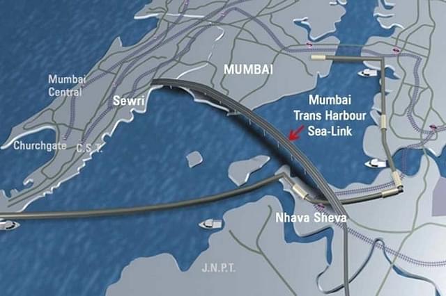 A render of the Mumbai Trans-Harbour Link.(MMRDA)