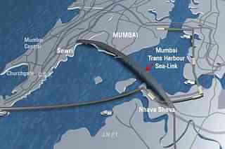 A render of the Mumbai Trans-Harbour Link (MMRDA)