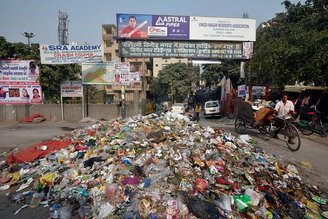 Garbage in Delhi (Ravi Choudhary/Hindustan Times via Getty Images)