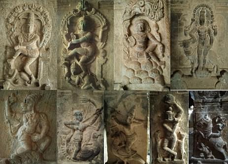 Some of the pillar sculptures in Kalaiyarkovil, each of them needs the attention which they never get.
