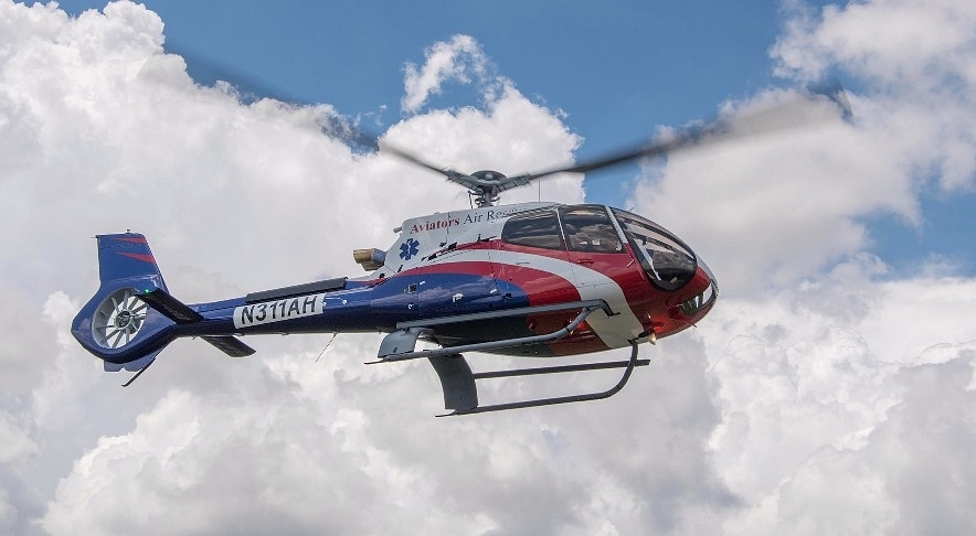 An Air Ambulance operated by Aviators Air Rescue (Representative, Airbus Helicopters)