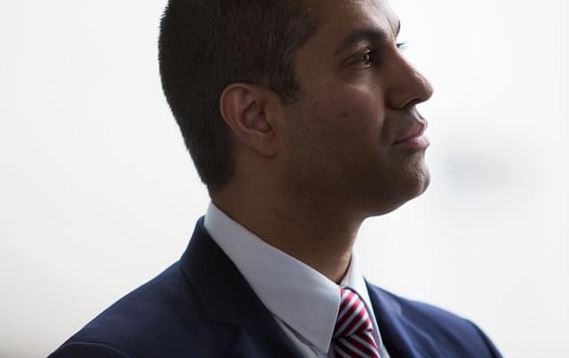 Federal Communications Commission Chairman Ajit Pai before speaking at an internet regulation event at the Newseum April 26, 2017 in Washington, DC. (Eric Thayer/Getty Images)