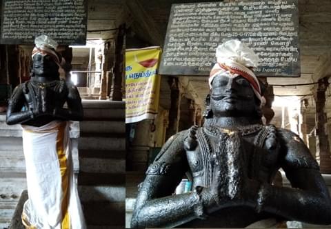 Muthuvaduka Nathar (1750-1772) martyred by the British in 1772.