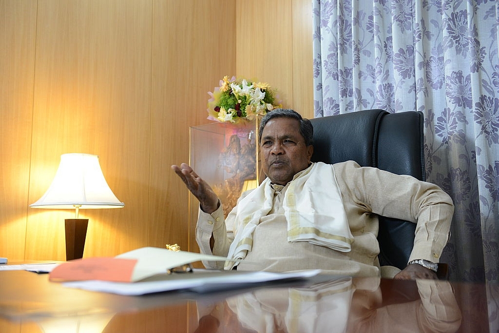Karnataka Ex-Chief Minister Siddaramaiah (Hemant Mishra/Mint via Getty Images)