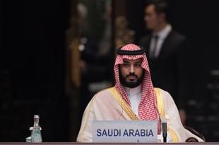 Crown Prince Mohammed bin Salman attends a G20 meeting in Hangzhou, China. (Nicolas Asfouri/Pool/GettyImages) 