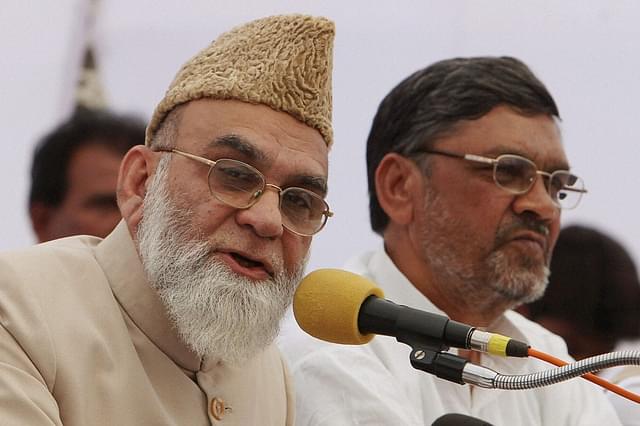 Shahi Imam of Delhi Jama Masjid Maulana Ahmad Bukhari (PTI)