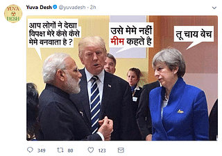 The tweet by Yuva Desh which has since been deleted