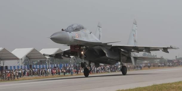 A Sukhoi Su-30MKI (Subhankar Chakraborty/Hindustan Times via Getty Images)