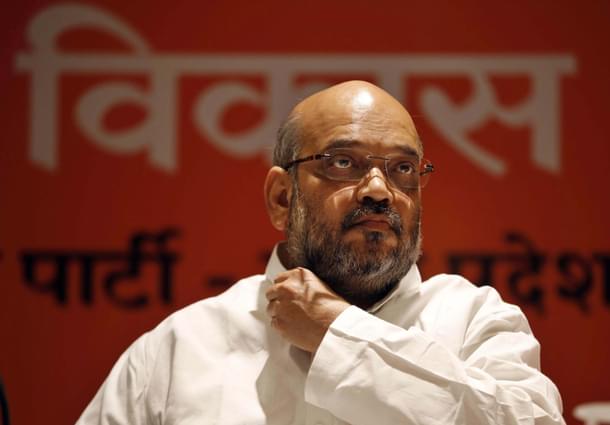 Home Minister Amit Shah (Arun Sharma/Hindustan Times via Getty Images)