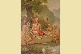 Adi Shankara with disciples/Wikimedia Commons