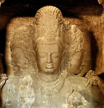 Shiva Mahadeva: Elephanta caves