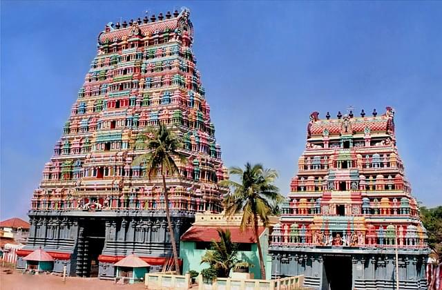 Kalaiyarkovil gopuram: For what it stands for, alone, is the very soul of this nation. (http://sivaganga.tn.nic.in/)