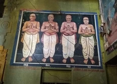 The Chettiyars, who revived and renovated the temple did not even have their full names written. Such humility before the divine! Their toil and contribution for the revival and continuation of pujas in Kalaiyarkovil need to be documented and handed down to the future generations.
