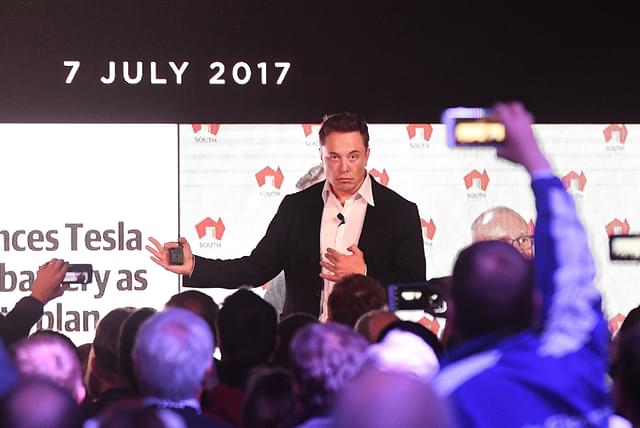 Elon Musk launching the Powerpack project in South Australia (Mark Brake/Getty Images)