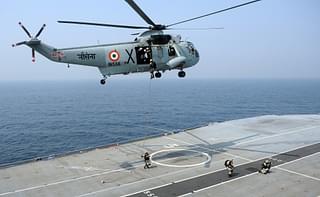 A Sea King Helicopter with the Indian Navy (INDRANIL MUKHERJEE/AFP/Getty Images)