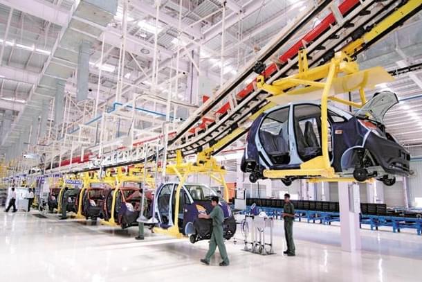Sanand plant of Tata Nano. (Abhijit Bhatlekar/Mint via Getty Images)